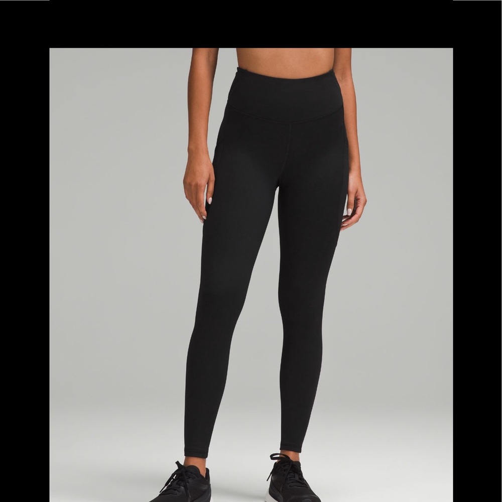 Lululemon black 27’ leggings